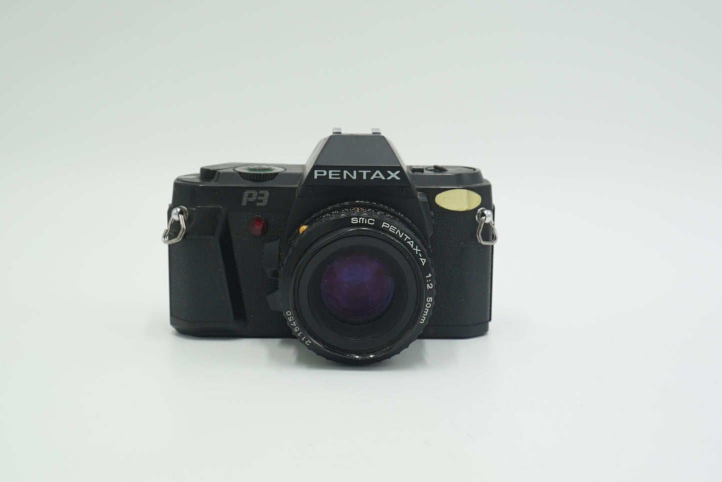 Pentax P3/50/86796 P3 Film Camera + 50mm Lens, Used