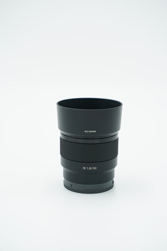 Sony SEL50F18F/8122041 FE 50mm f/1.8 Lens, Used