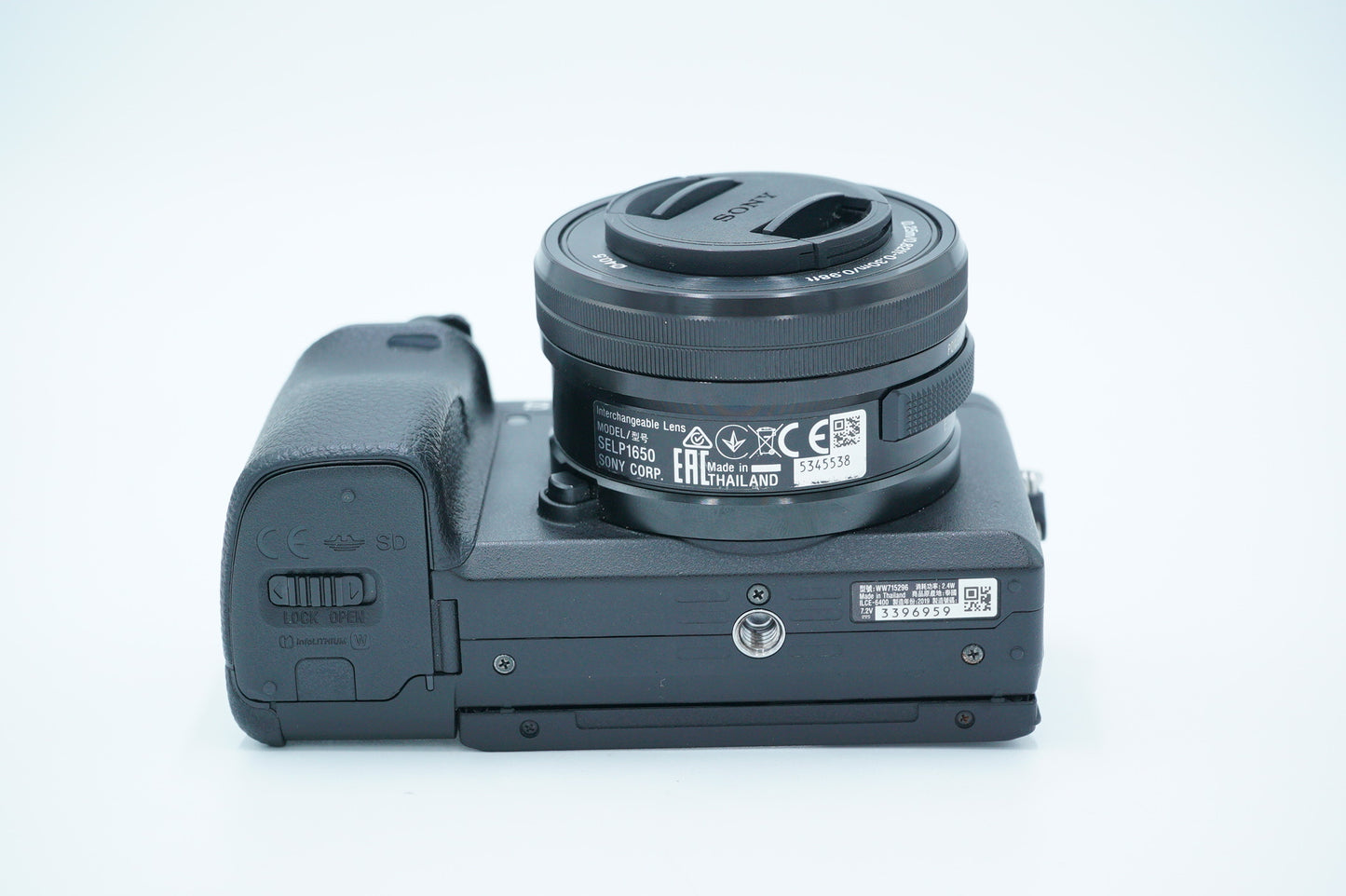 Sony A6400L/3396959 E PZ 16-50mm f/3.5-5.6 OSS, Black, Used