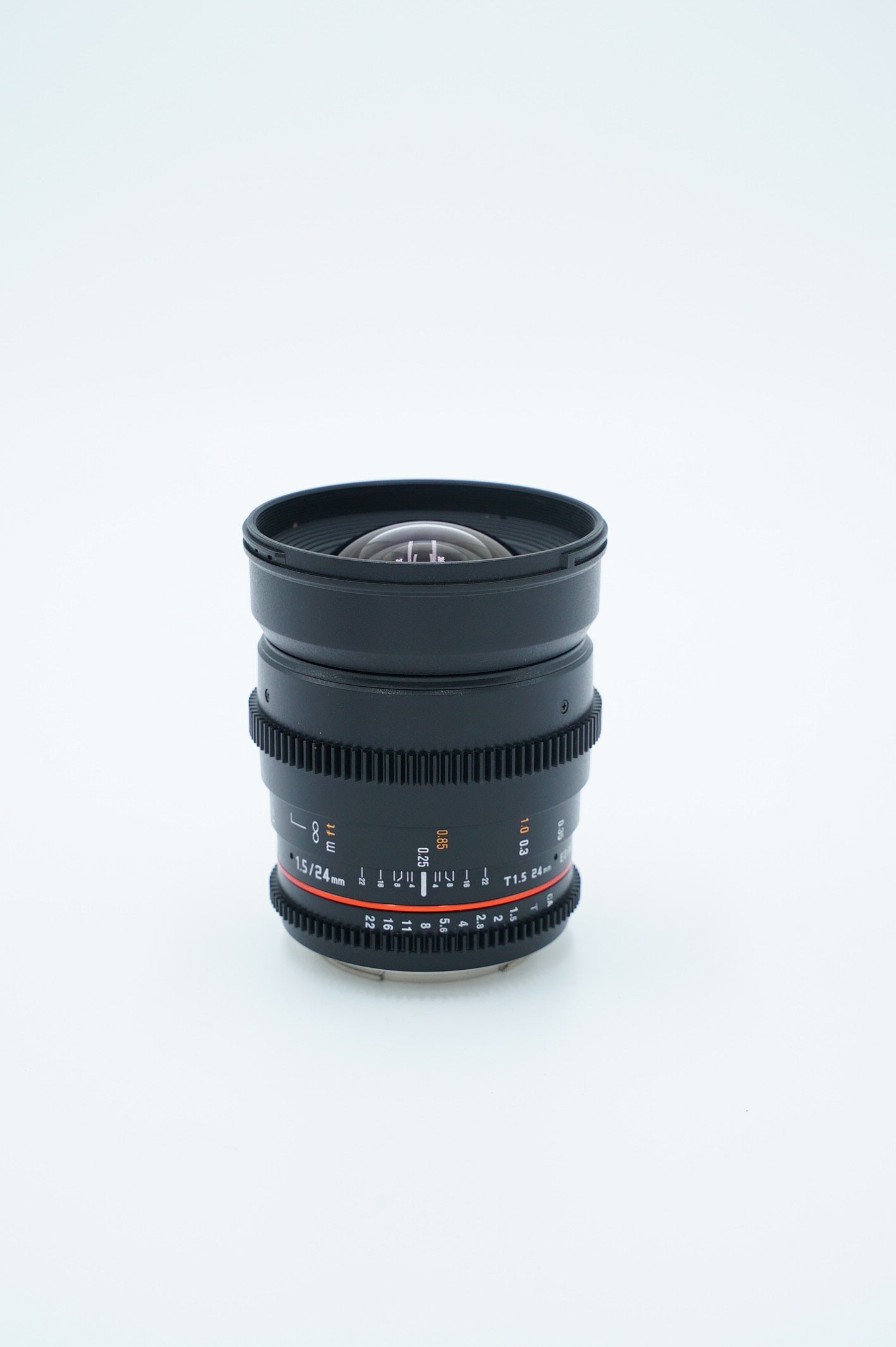 Rokinon 24T1.5/31220 24mm T1.5 Cine ED AS IF UMC II Lens F/Canon, Used