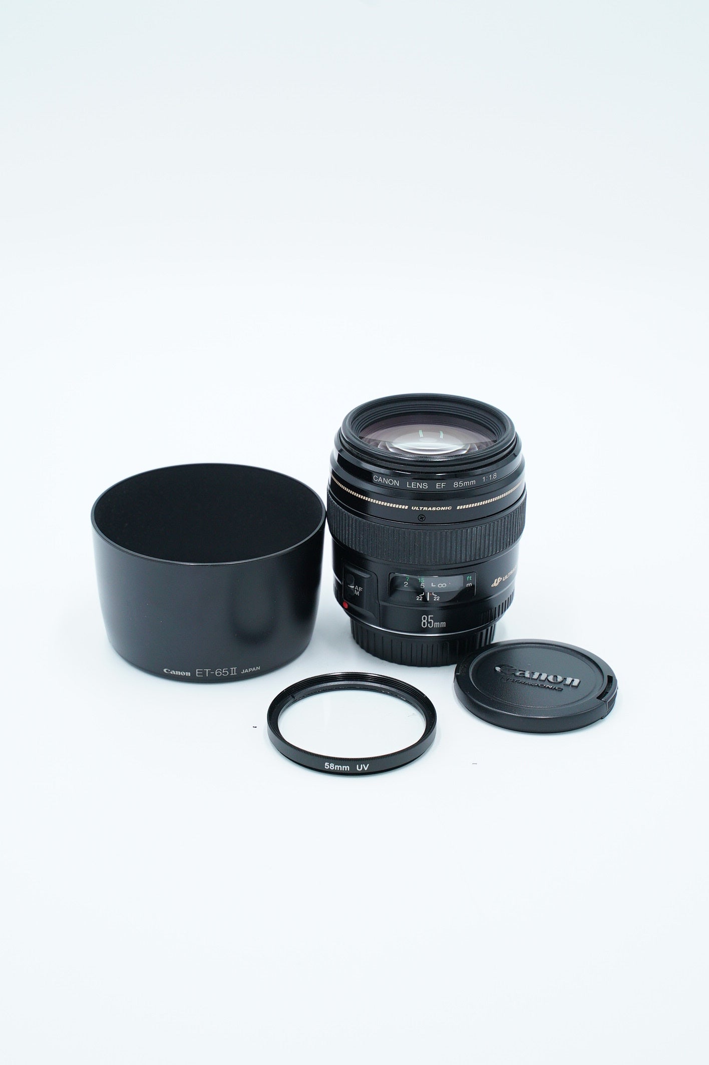 Canon EF85/1.8/01460 EF 85mm f/1.8 USM, Used