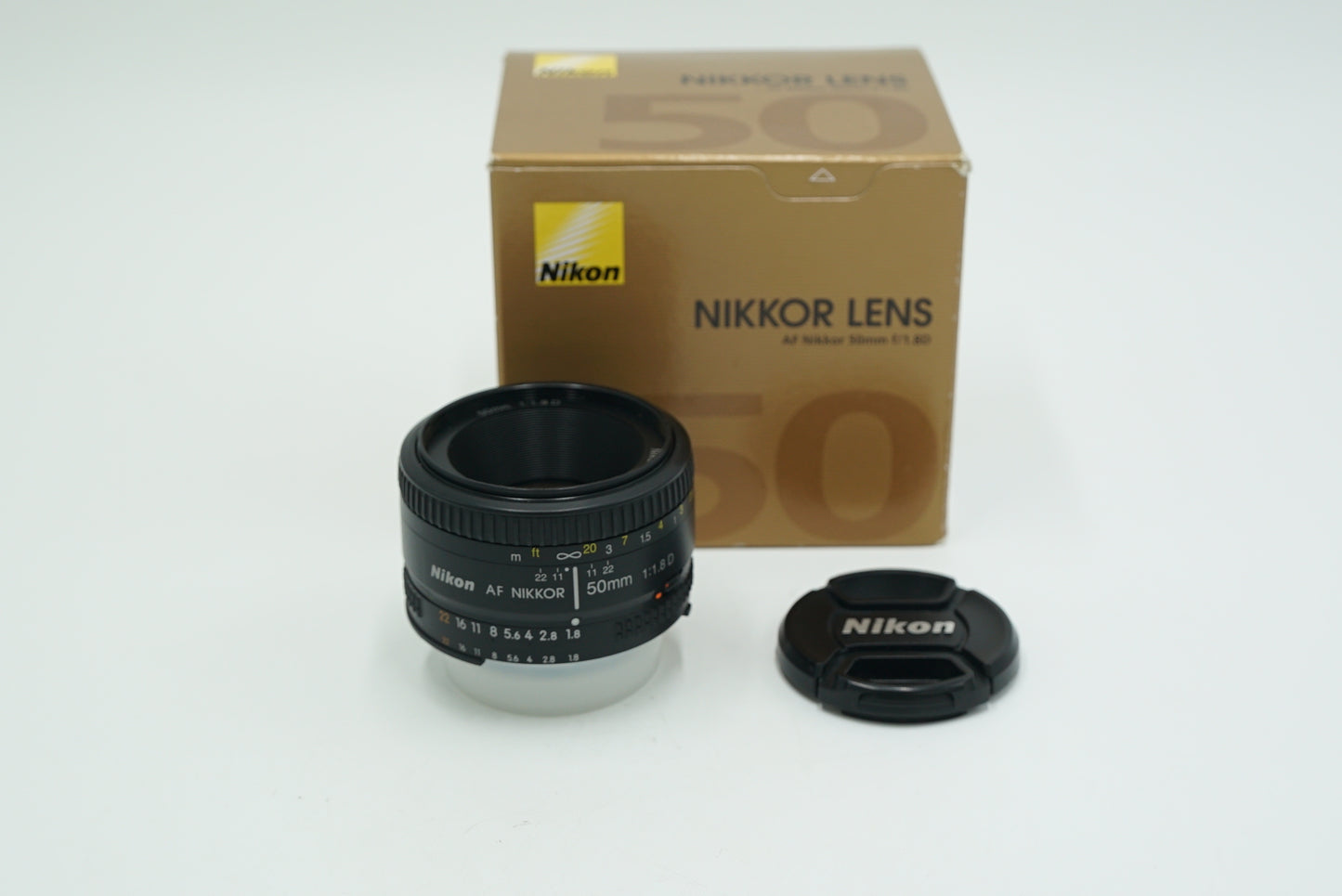 Nikon AF50/1.8D/69595 AF 50mm f/1.8D, Used