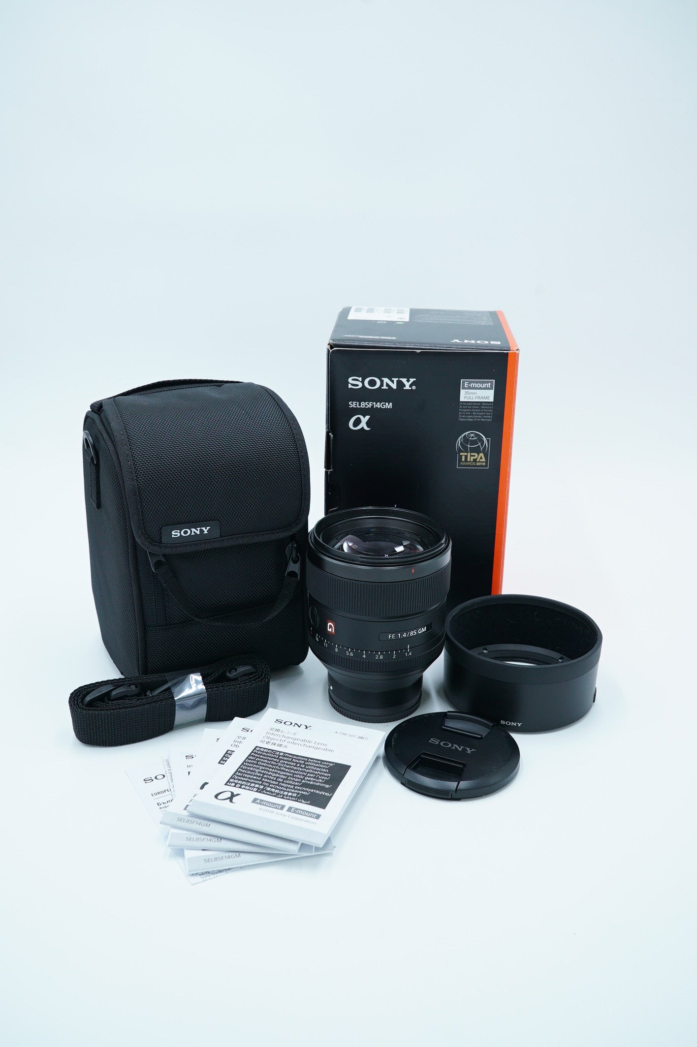 Sony SEL85F14GM/1880534 FE 85mm f/1.4 GM Lens, Used