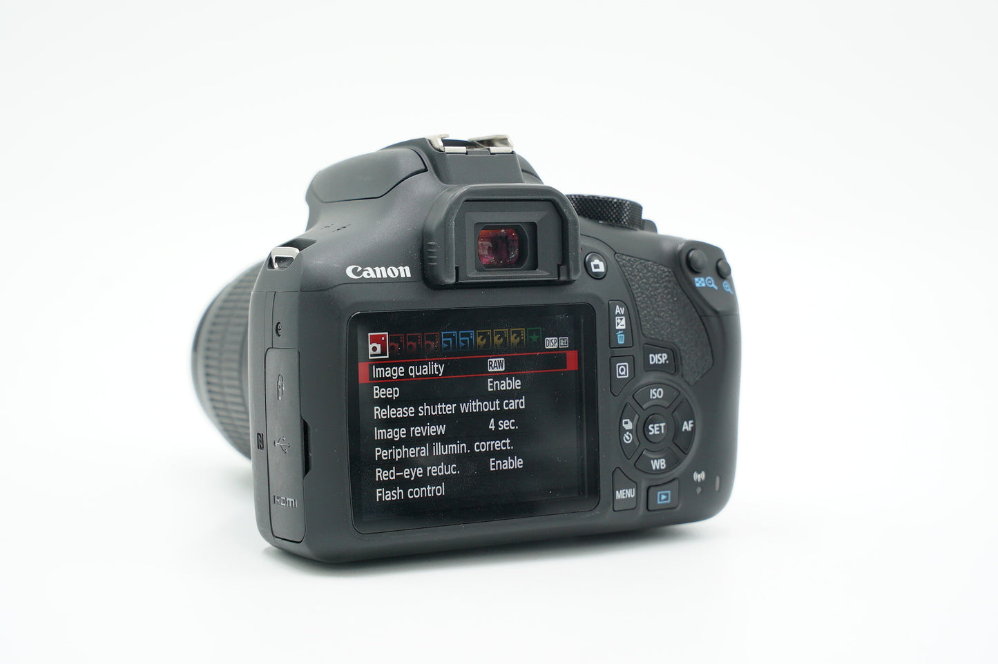 Canon EOSREBELT6/DUALLENS/66509 Rebel T6, EF-S 18-55mm f/3.5-5.6 IS II, Used