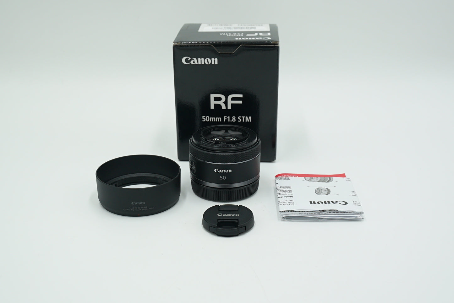 Canon RF50/1.8/13129 RF 50mm f/1.8 STM, Used