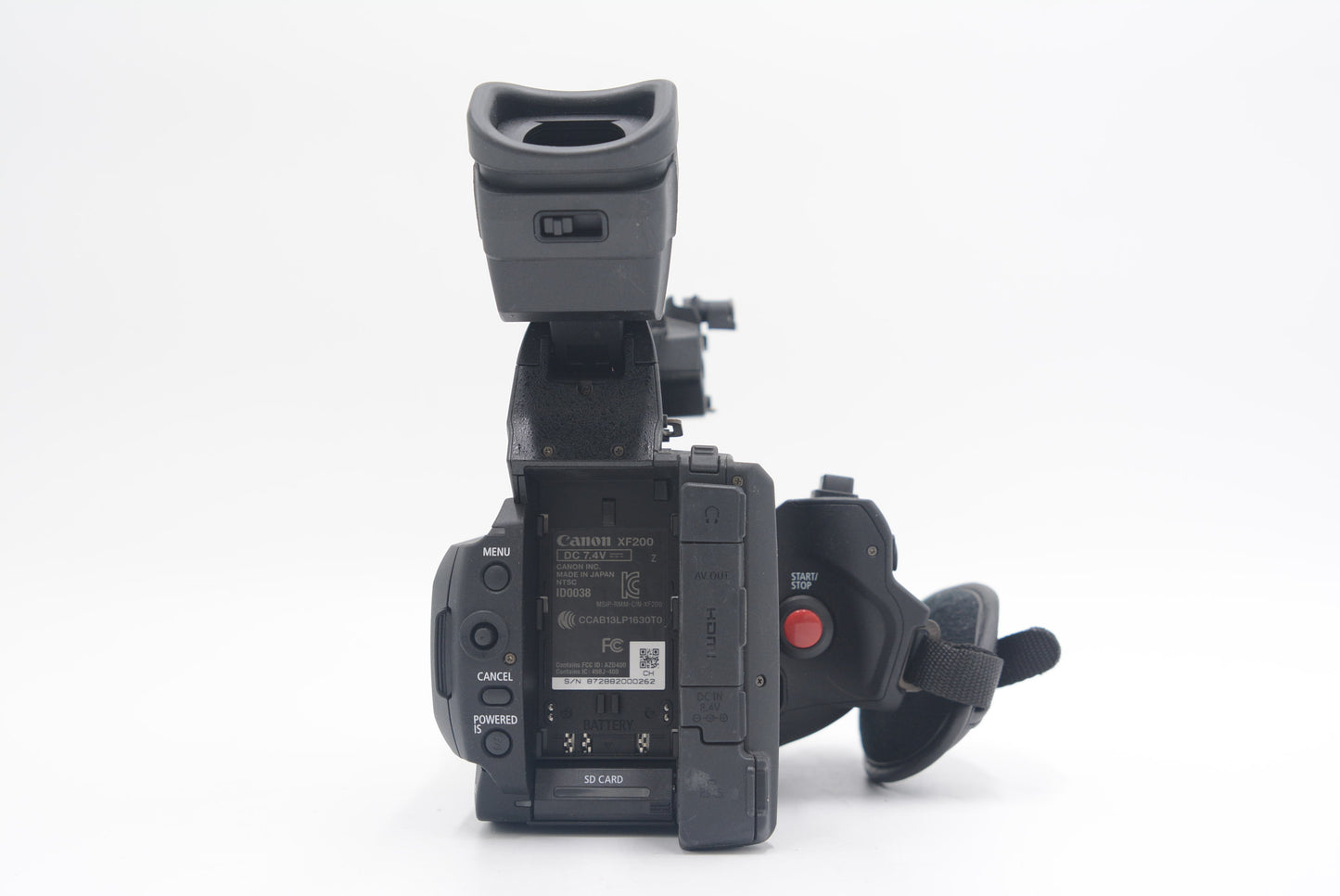 Canon XF200/00262 XF200 HD Camcorder, Used