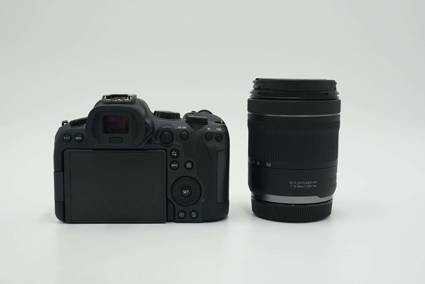 Canon EOSR6MII/24105STM/01897 EOS R6 Mark II, RF 24-105mm f/4-7.1 IS STM, Used