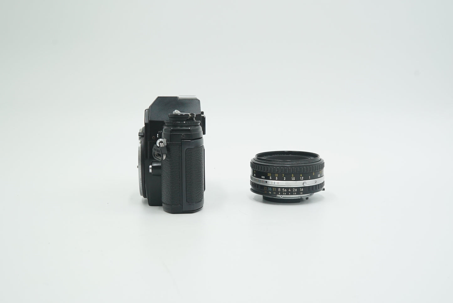 Nikon EM/50/49096 EM 35mm Film Camera + 50mm f/1.8 Series E Lens, Used