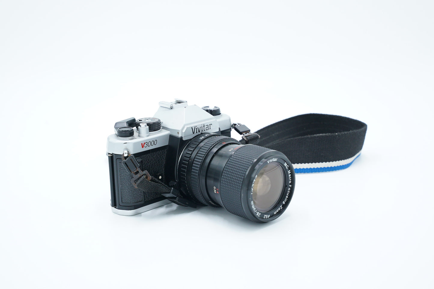 Vivitar V3000/2870/13199 V3000 Film Camera + MC 28-70mm f/3.4-4.8 Lens, Used