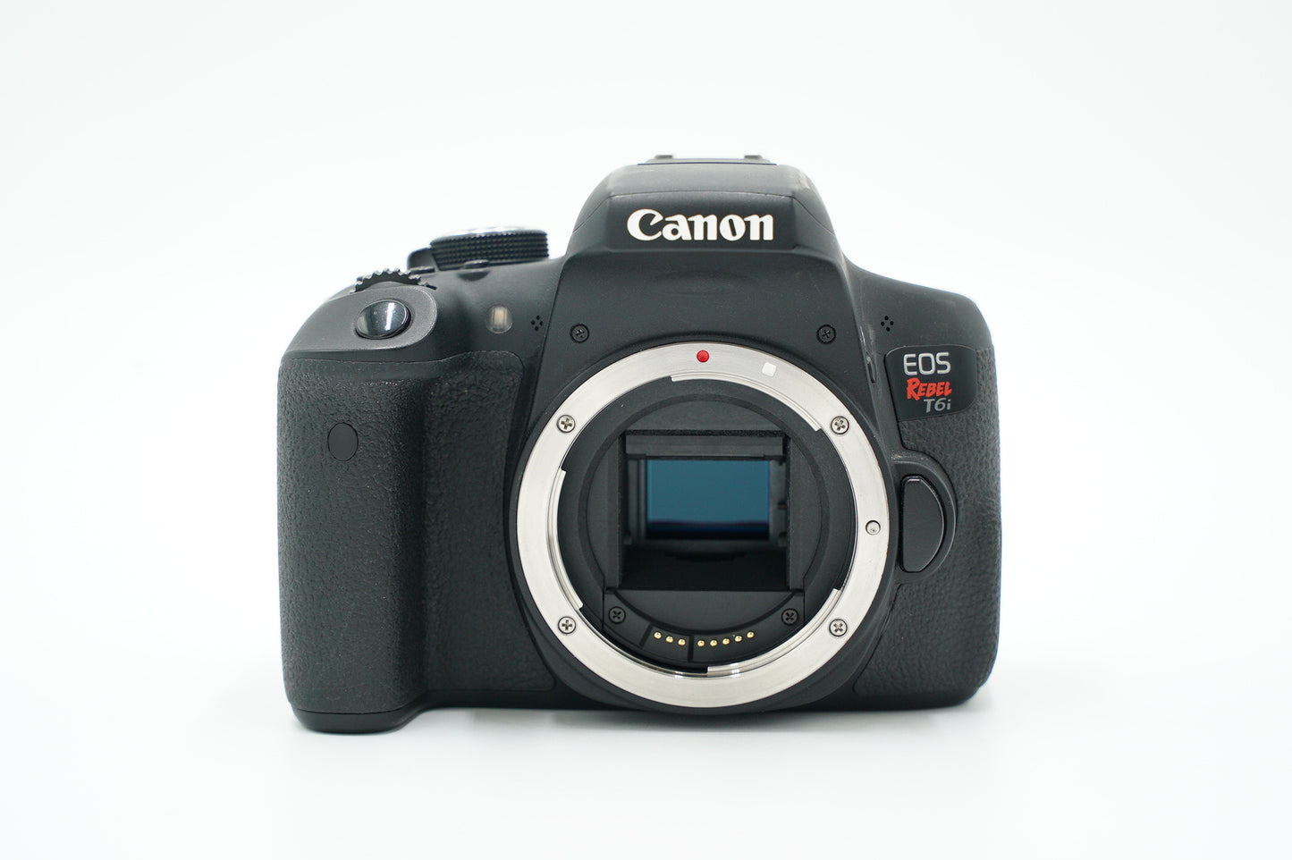 Canon EOSREBELT6iBUNDLE/00563 EOS T6i + EF-S 18-55mm f/3.5-5.6 IS STM + EF-S 55-250mm f/4-5.6 IS STM + Mini Tripod, Used