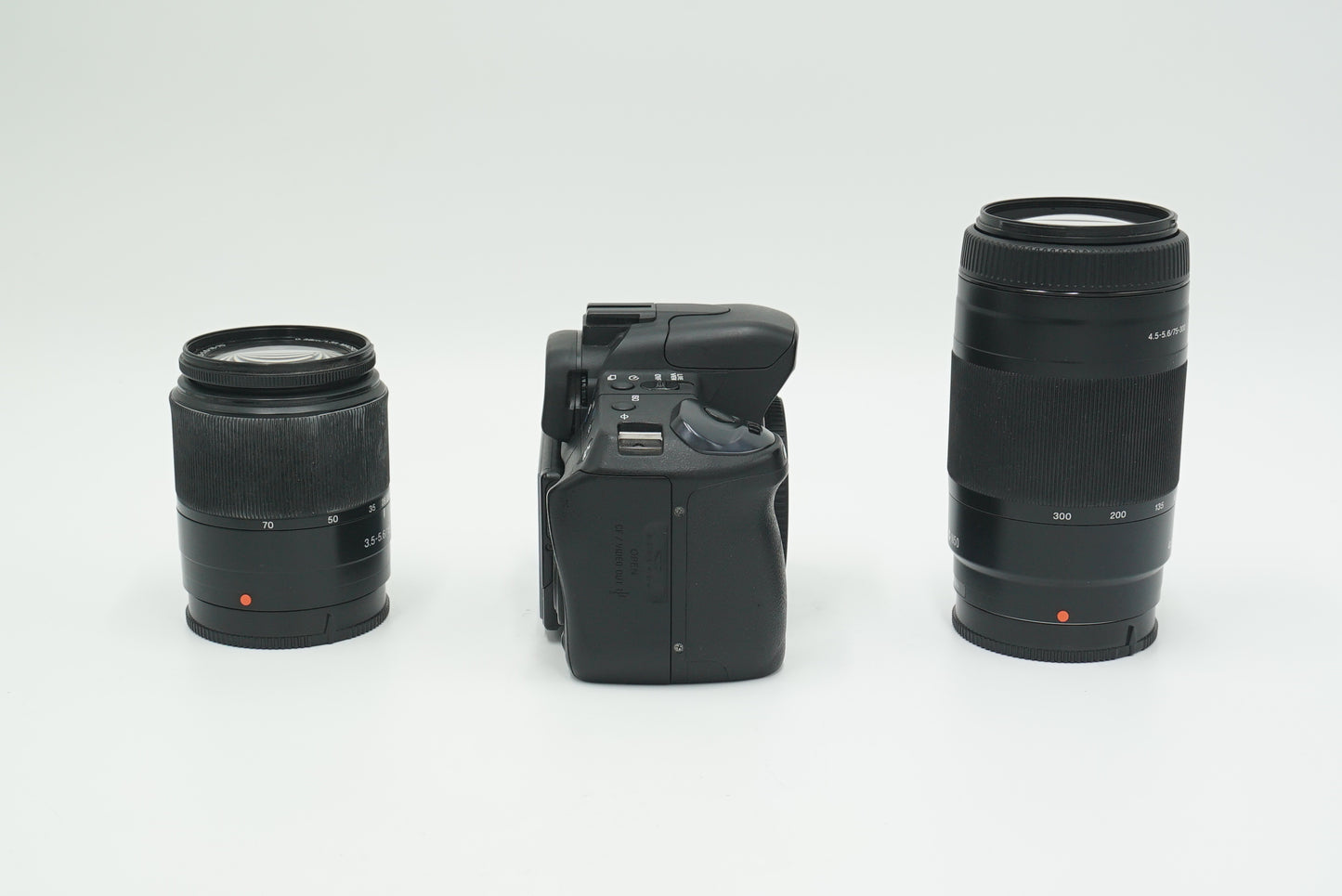 Sony A350/DUALLENS/1102870 A350 DSRL Camera + 18-70mm + 75-300mm, Used
