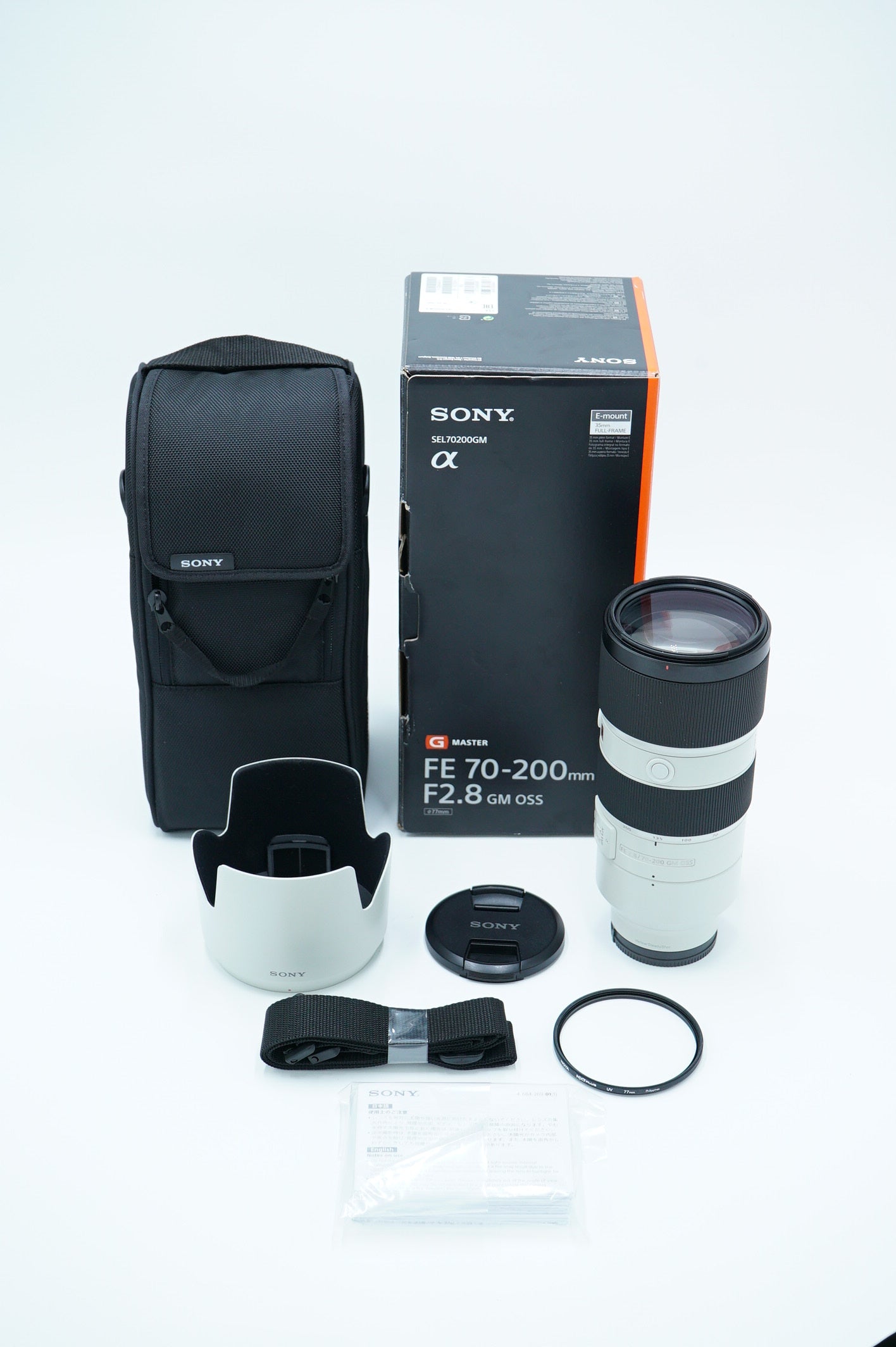 Sony SEL70200GM/1913538 FE 70-200mm f/2.8 GM OSS Lens, Ø77, Used