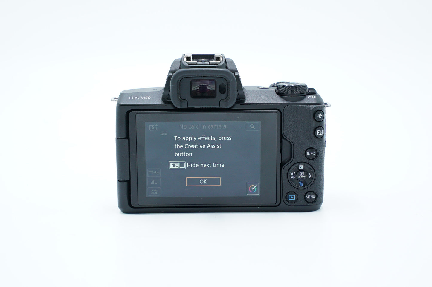 Canon M50/BODY/07682 EOS M50 Body Only, Used (For Parts)