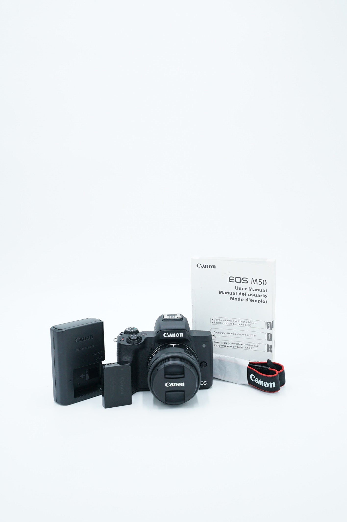 Canon M50/BODY/07682 EOS M50 Body Only, Used (For Parts)