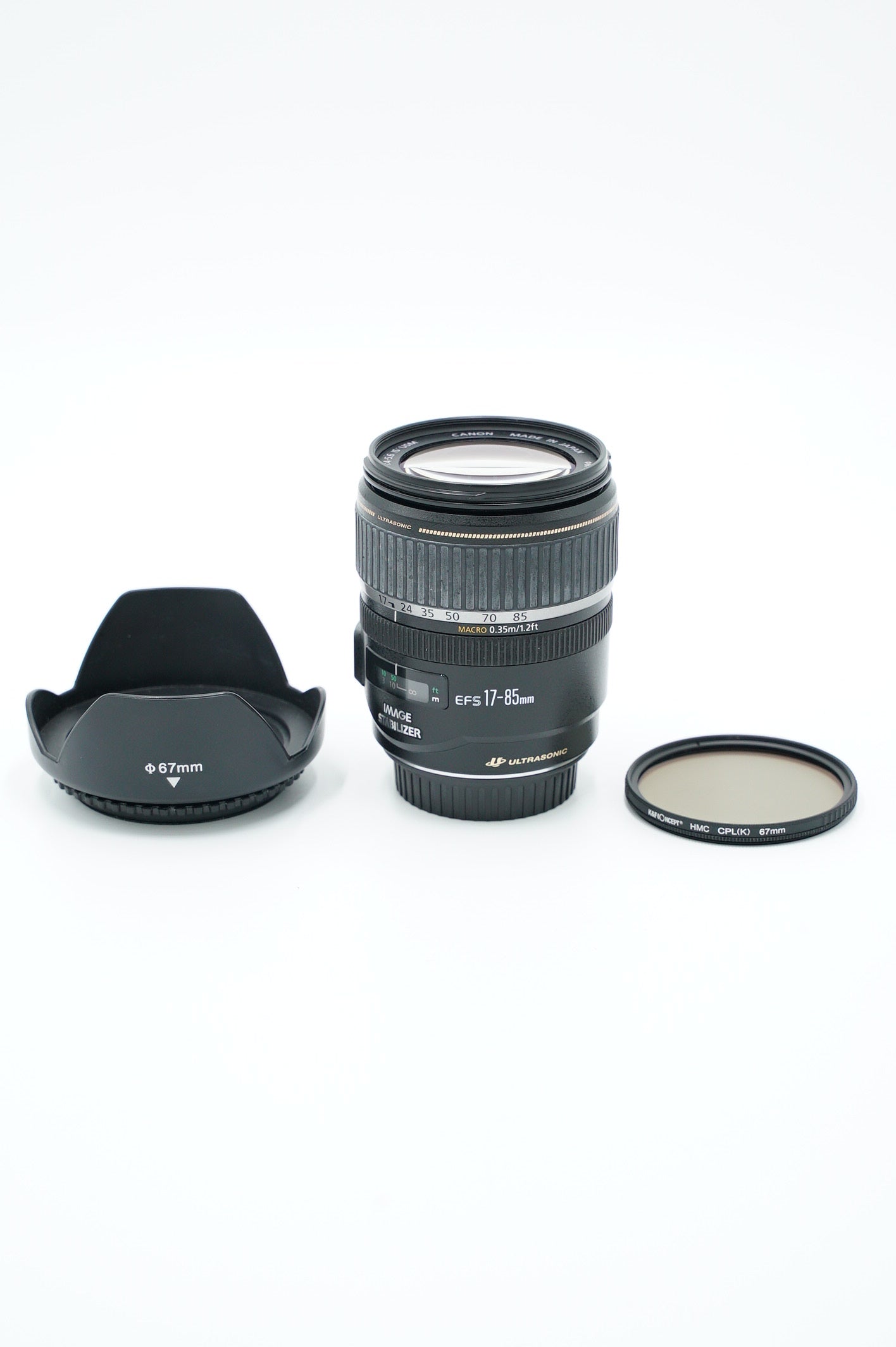 Canon EFS1785/06018 EF-S 17-85mm F/4-5.6 IS USM, Used