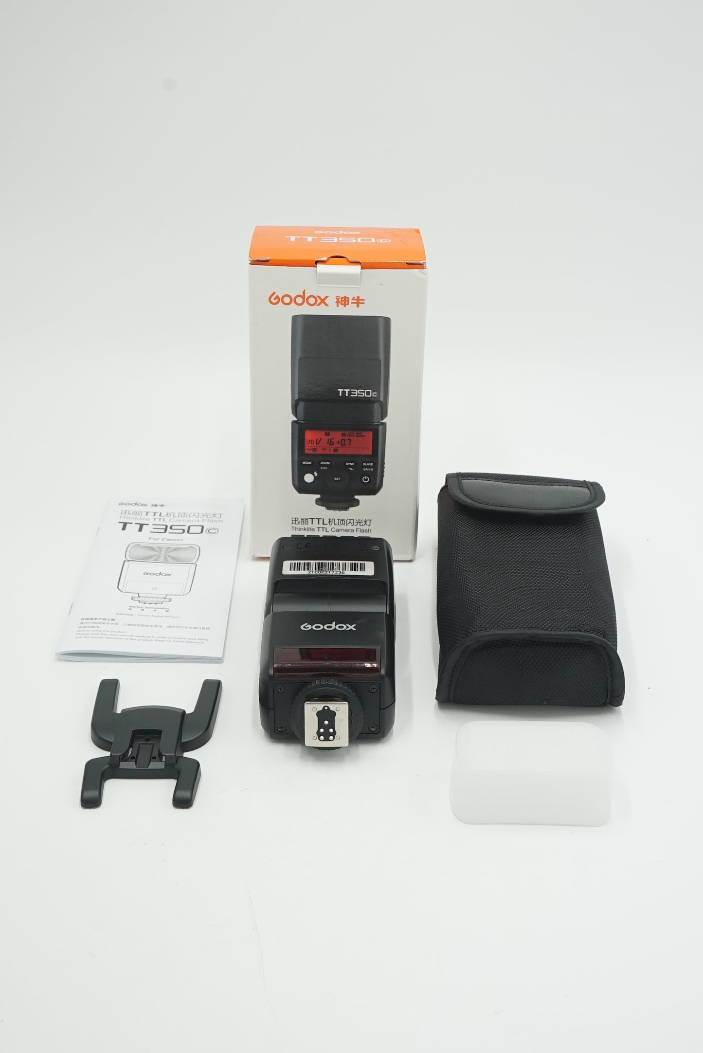 Godox TT350C/17236 TT350C Mini Thinklite TTL Flash F/Canon, Used