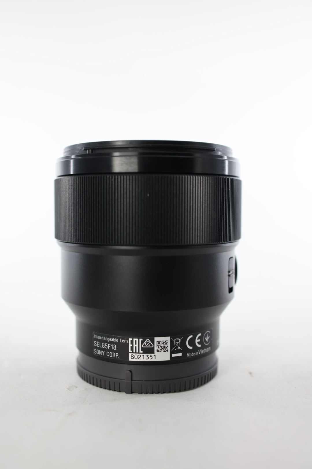 Sony SEL85F18/8021351 FE 85mm f/1.8 Lens, Used