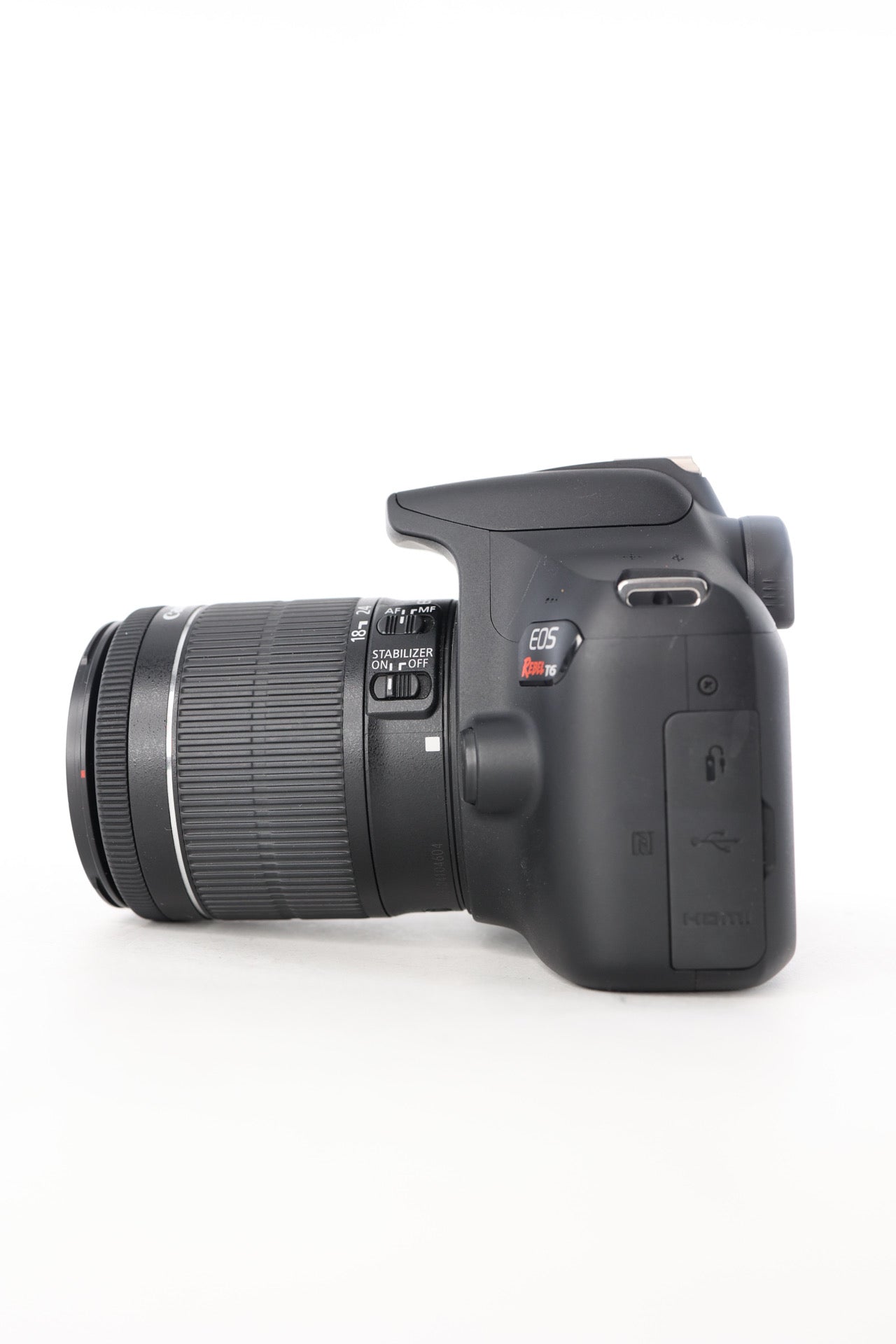 Canon EOSREBELT6/81509 REBEL T6, EF-S 18-55mm f/3.5-5.6 IS STM, Used