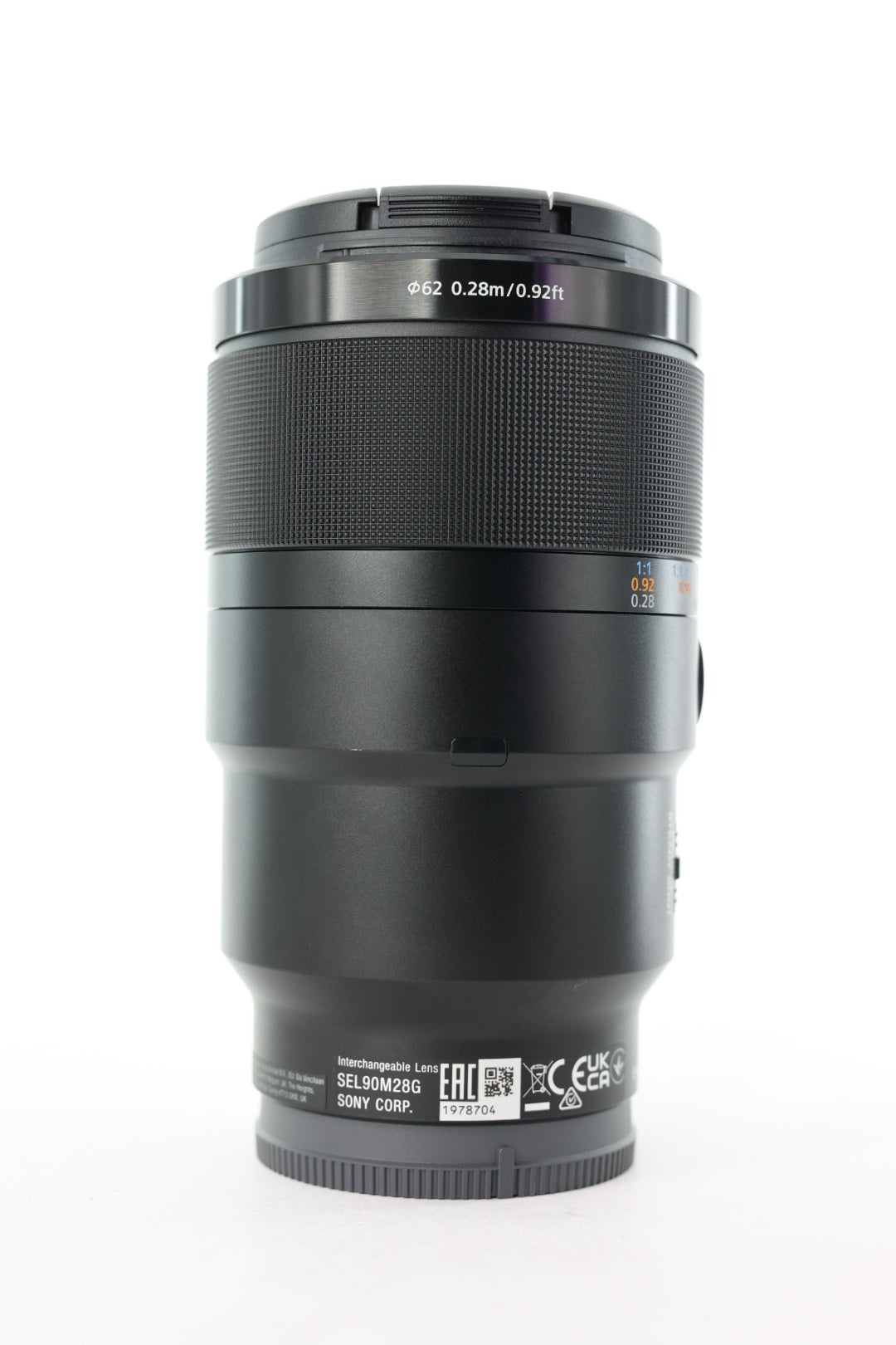Sony SEL90M28G/1978704 FE 90mm f/2.8 Macro G OSS Lens, Used