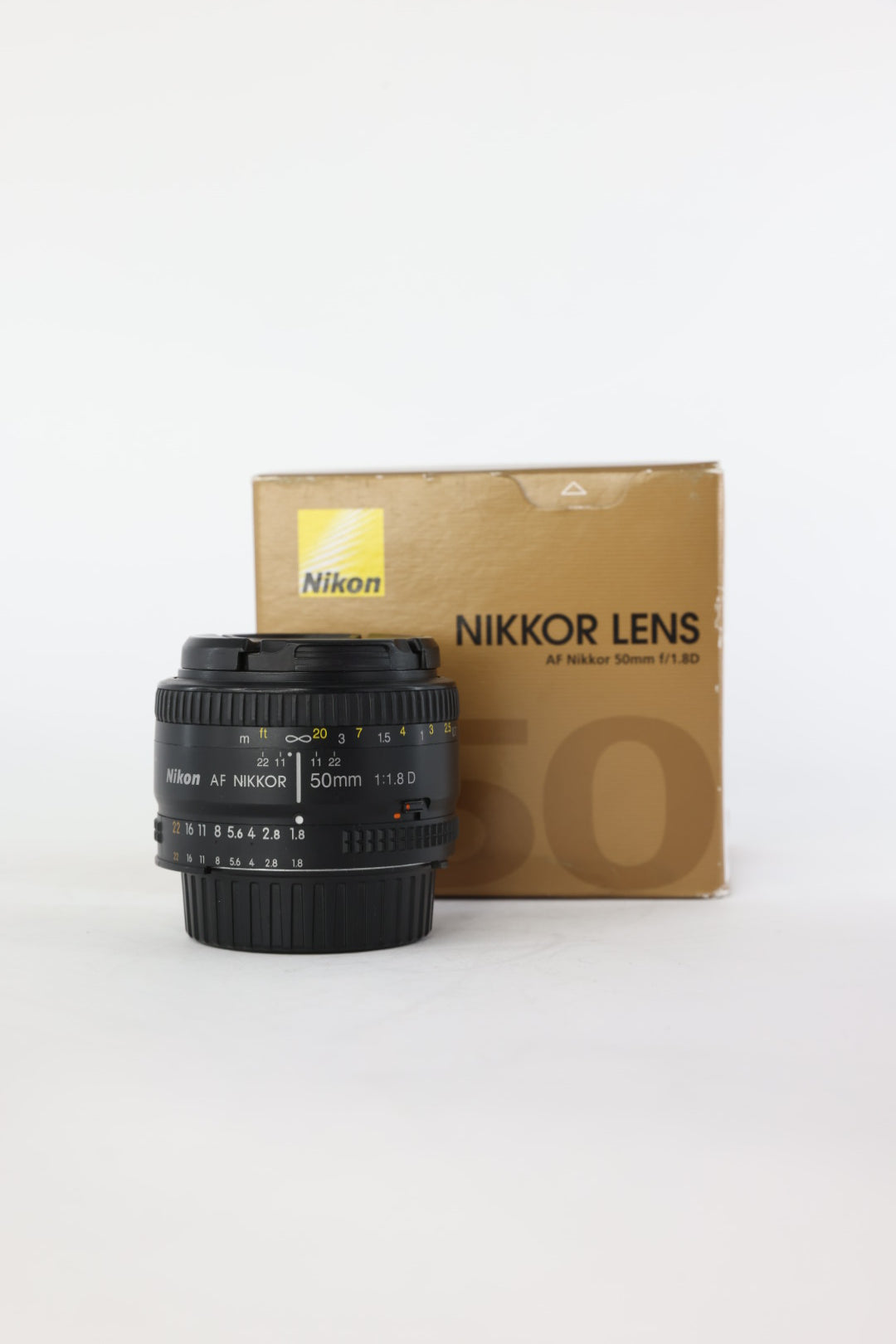 Nikon AF50/1.8D/94087 AF Nikkor 50mm f/1.8D, Used