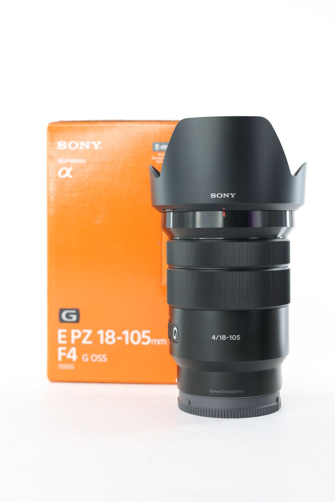 Sony SELP18105G/0903636 E PZ 18-105mm F/4 G OSS Lens, Used
