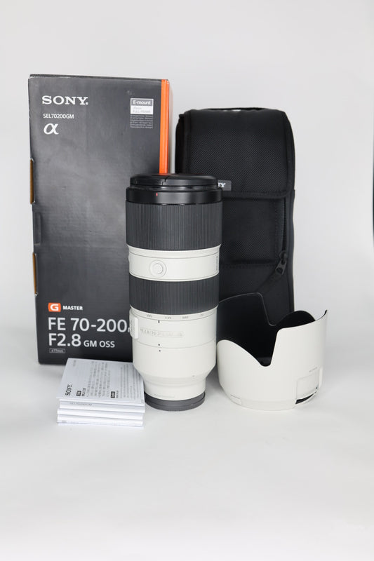 Sony SEL70200GM/1805558 FE 70-200mm F/2.8 GM OSS Lens, Ø72, Used