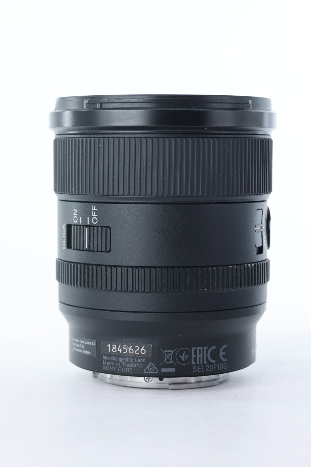 Sony SEL20F18G/1845626 FE 20mm f/1.8G Lens, Used