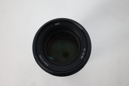Sony SEL85F18/8021351 FE 85mm f/1.8 Lens, Used