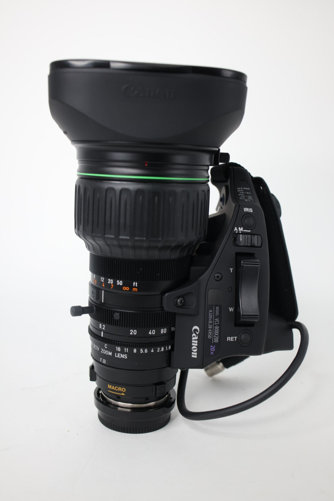 Canon VCLB08X200/18767 Bctv Zoom Lens, Used