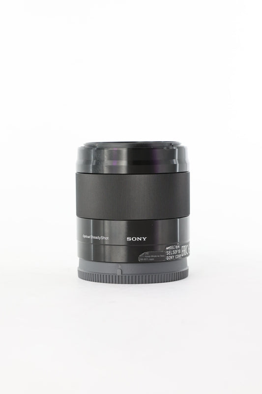 Sony SEL50F18/B/3019147 E 50mm F/1.8 OSS Lens, Used