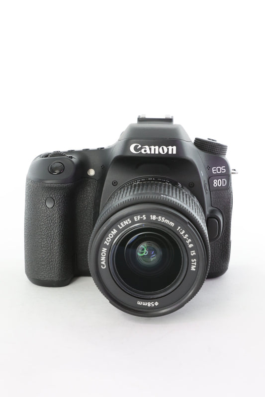 Canon EOS80D/1855/01702 EOS 80D, EF-S 18-55mm, Used