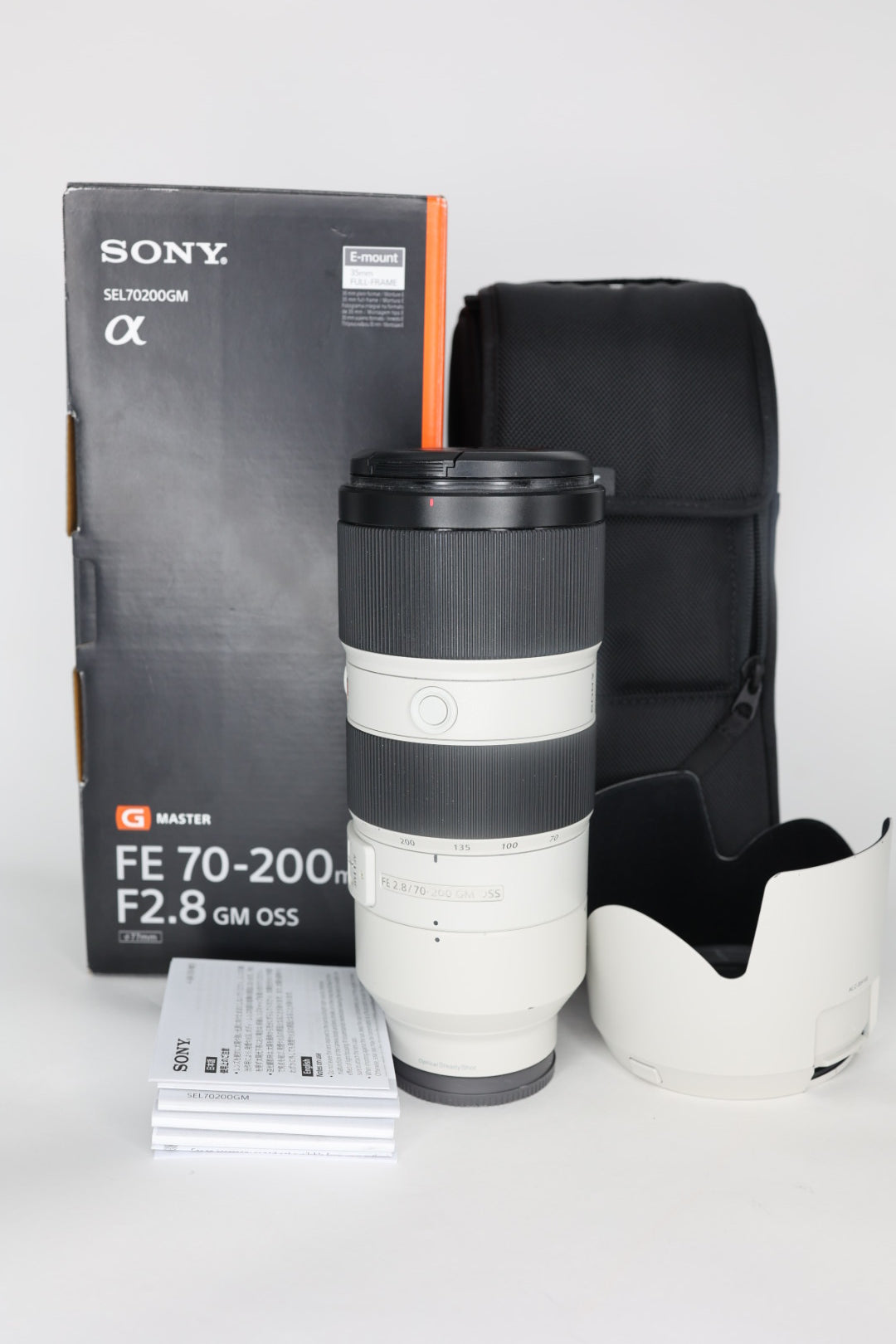 Sony SEL70200GM/1805558 FE 70-200mm F/2.8 GM OSS Lens, Ø72, Used
