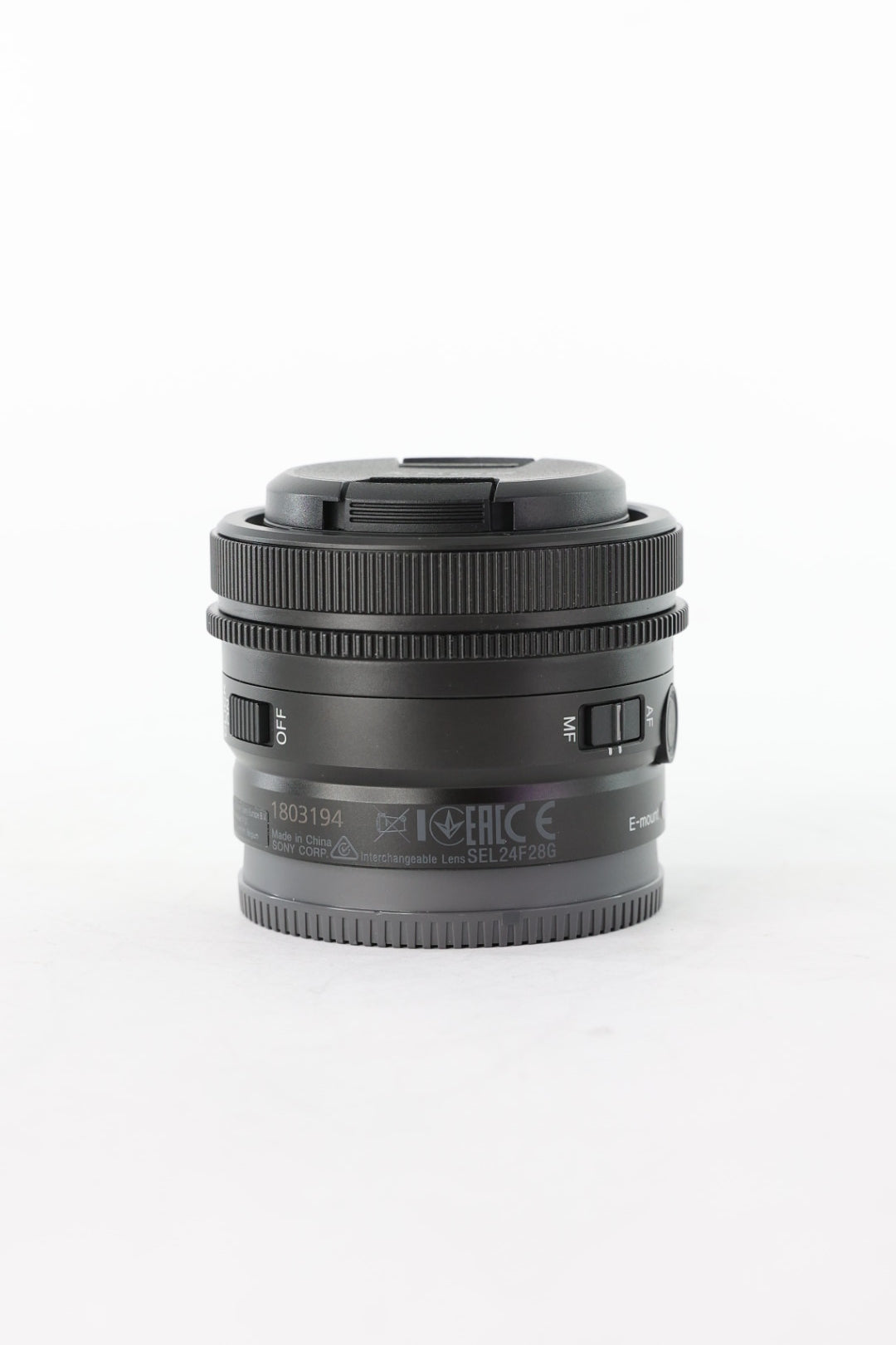 Sony SEL24F28G/1803494 FE 24mm F/2.8 G Lens, Ø49, Used