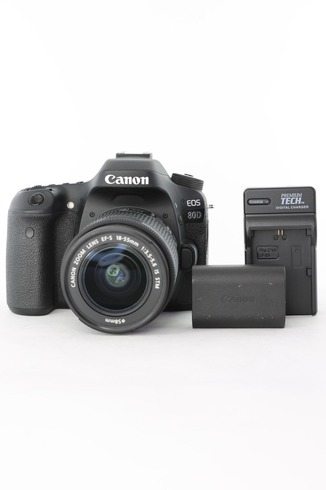 Canon EOS80D/1855/01702 EOS 80D, EF-S 18-55mm, Used