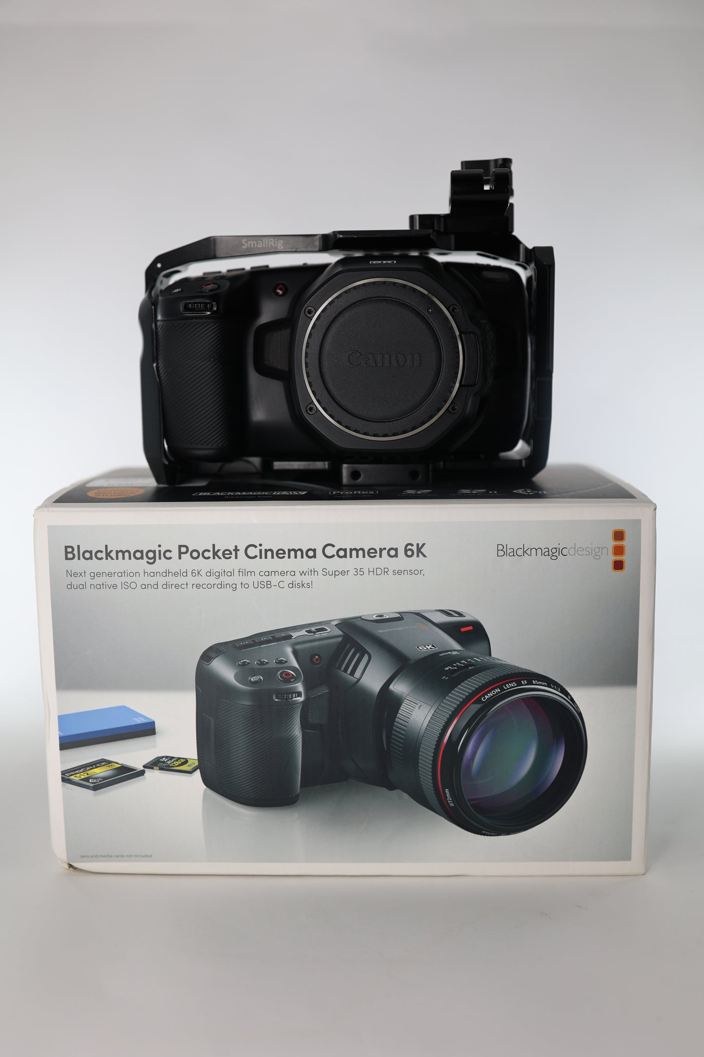 Blackmagic CINEMA6K/05485 Design Pocket Cinema 6K Canon EF, Used