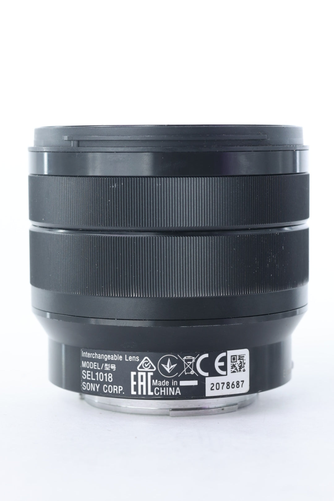 Sony SEL1018/2078687 E 10-18mm f/4 OSS Lens, Used