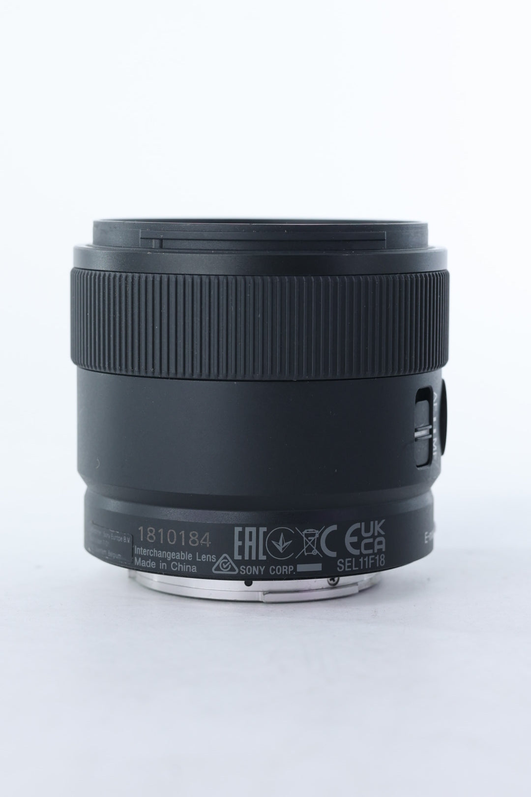 Sony SEL11F18/1810184 E 11mm f/1.8 Lens, Ø55, Used