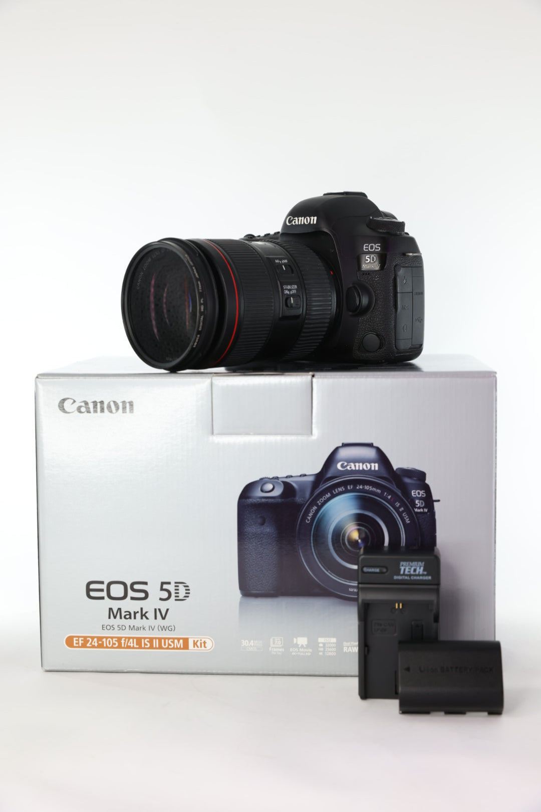 Canon EOS5DIV/24105/02631 EOS 5D Mark IV, EF 24-105mm f/4L USM, Used