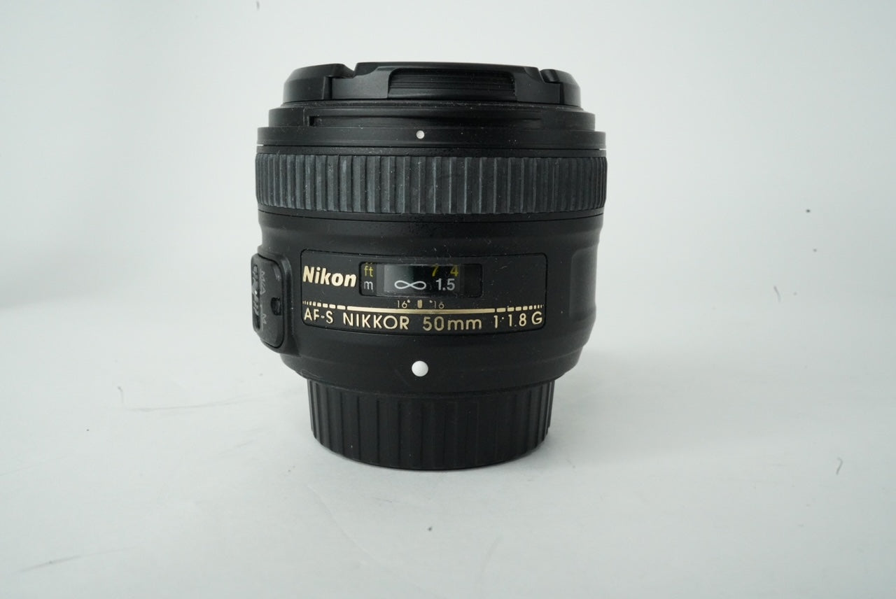 Nikon AFS50/1.8G/94877 AF-S NIKKOR 50mm f/1.8G, Used