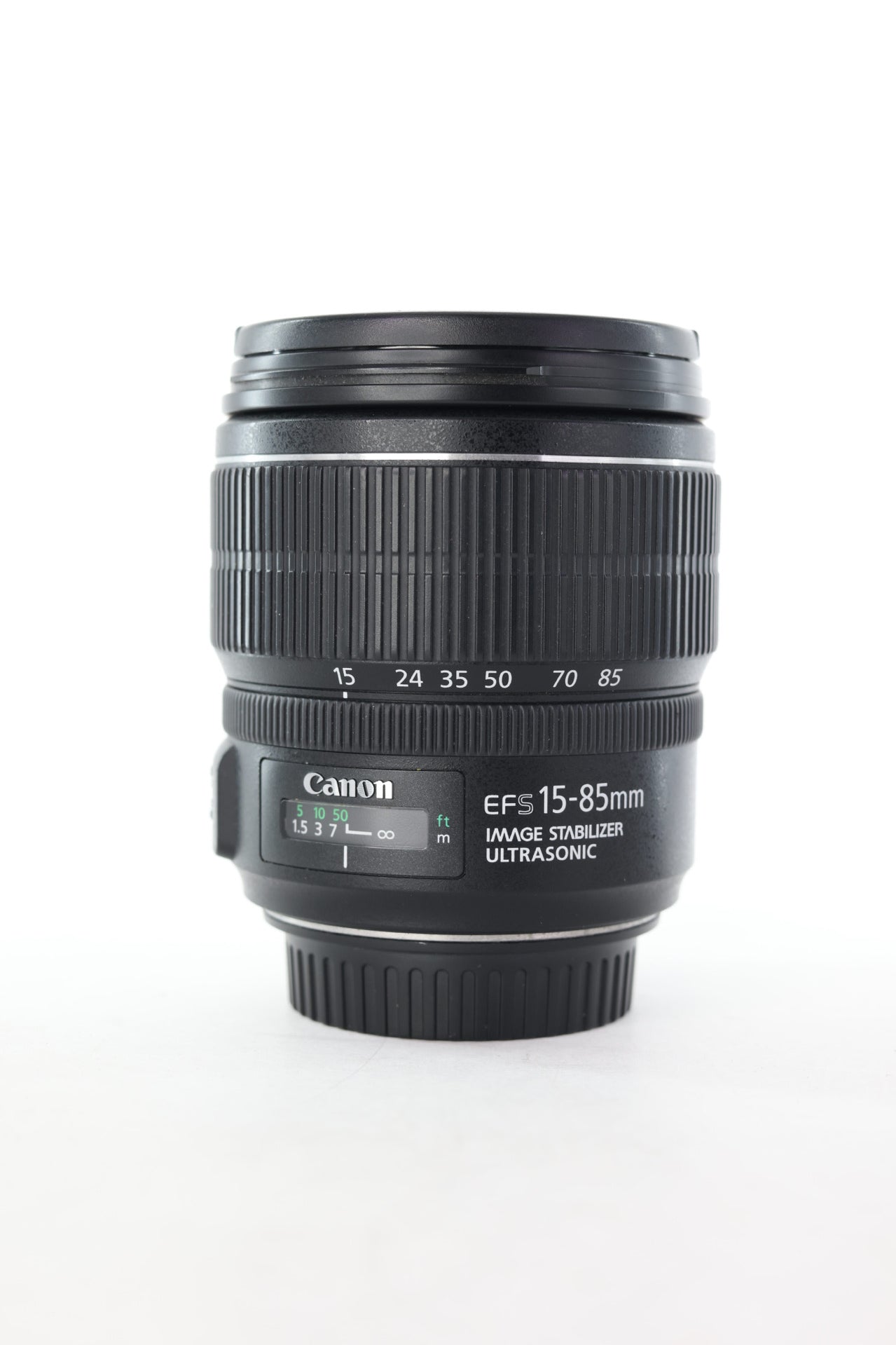 Canon EFS1585/06263 EF-S 15-85mm f/3.5-5.6 IS USM, Used