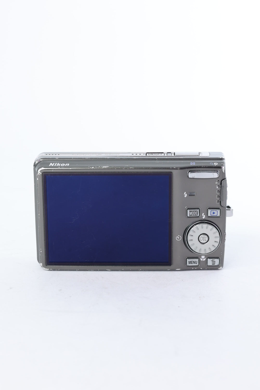 Nikon S600/72088 Coolpix S600, Silver, Used