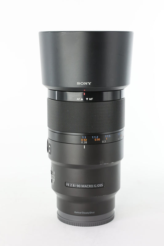 Sony SEL90M28G/1909224 FE 90mm f/2.8 Macro G OSS Lens, Used