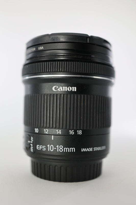 Canon EFS1018ISSTM/05332 EF-S 10-18mm f/4.5-5.6 IS STM, Used