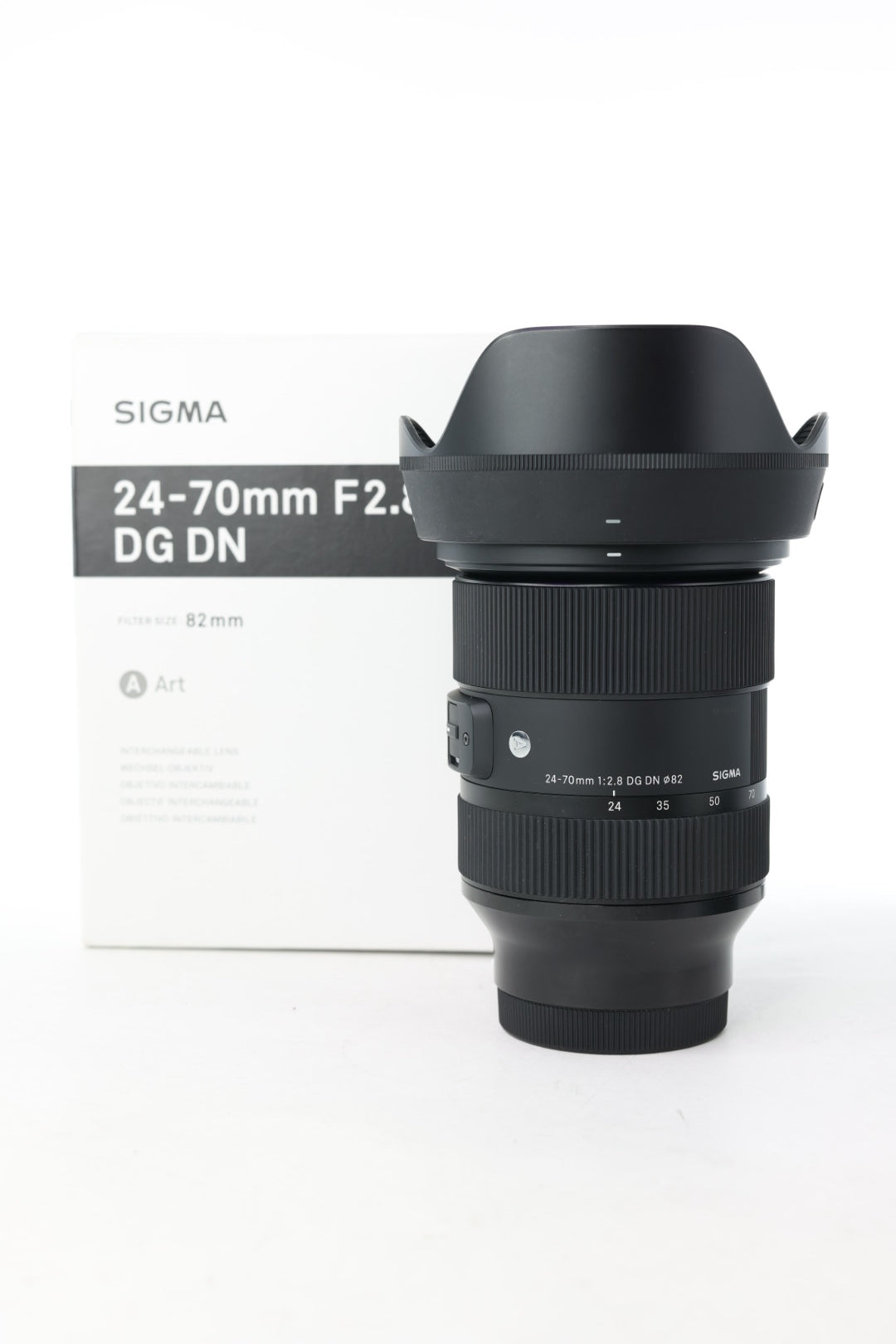 Sigma 2470DGDN/2.8S/00498 24-70mm F/2.8 DG DN Art F/Sony E, Ø82, Used