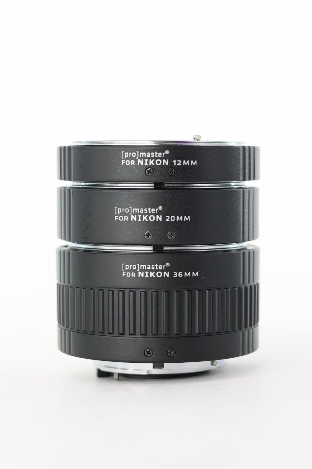 Promaster Extension Tubes Kit: 12mm, 20mm, 36mm, Used