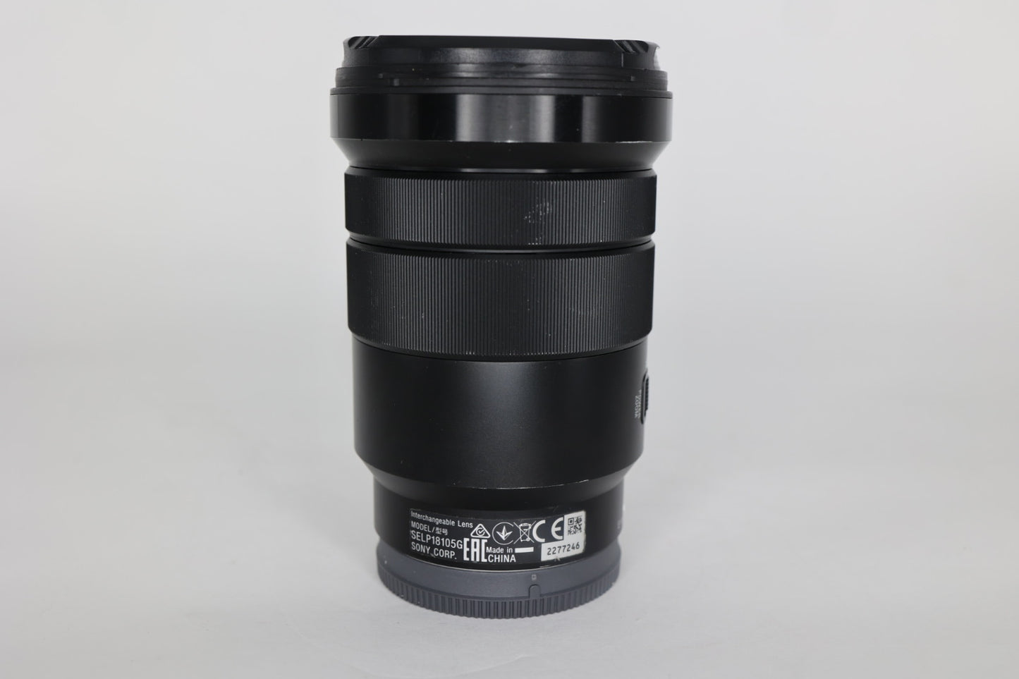 Sony SELP18105G/2277246 E PZ 18-105mm F/4 G OSS Lens, Used