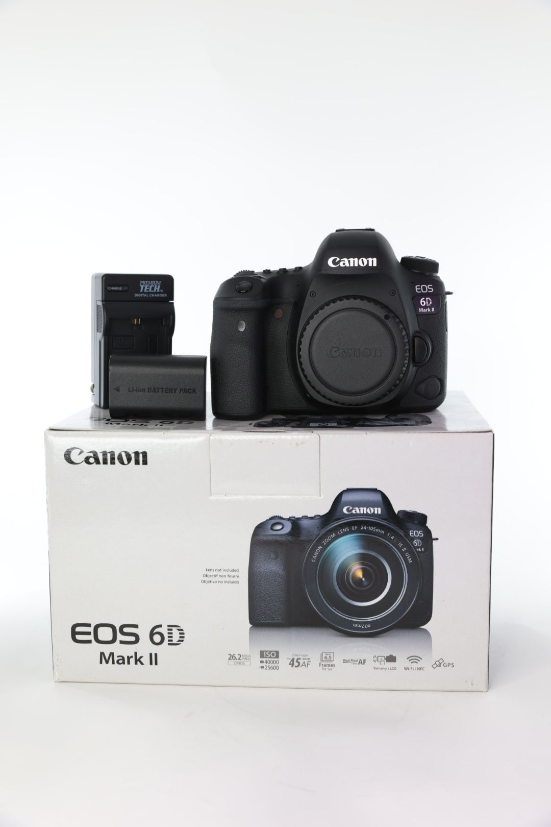 Canon EOS6DMIIBODY/02340 EOS 6D Mark II, Body Only, Used