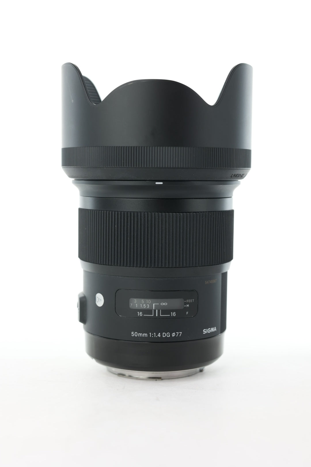Sigma 50/1.4C/45587 50mm f/1.4 DG HSM ART Lens F/Canon, Used