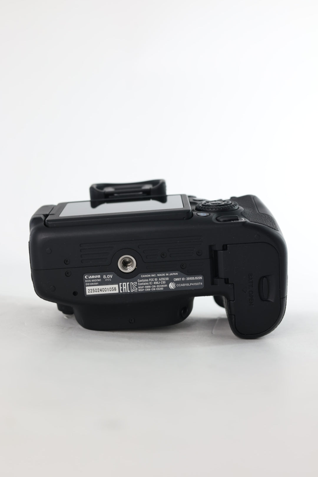 Canon EOS80D/BODY/01058 EOS 80D, Body Only, Used