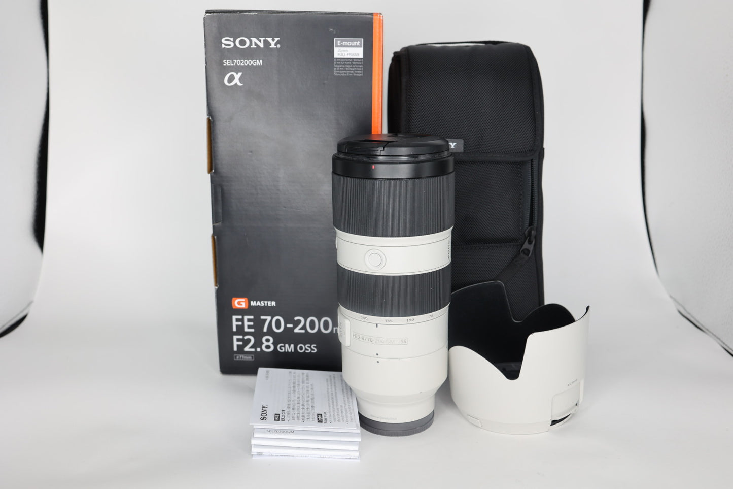Sony SEL70200GM/1805558 FE 70-200mm F/2.8 GM OSS Lens, Ø72, Used